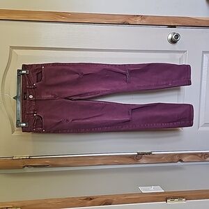 Rue 21 burgundy jeans size 6